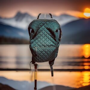 tommy bahama Back Pack W/Gold Accents